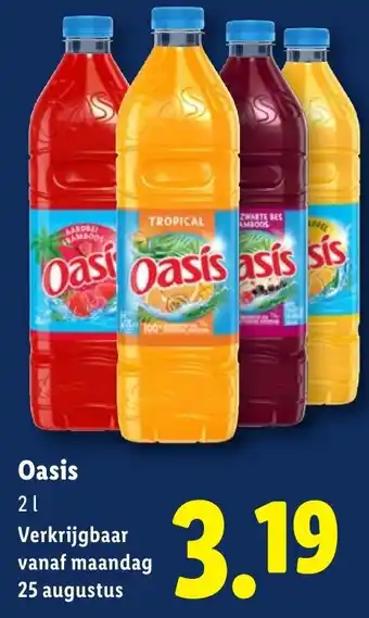 Lidl Oasis aanbieding