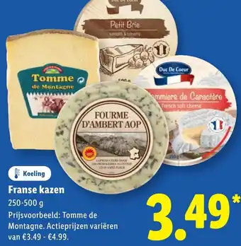 Lidl Franse kazen aanbieding