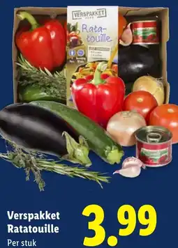 Lidl Verspakket Ratatouille aanbieding