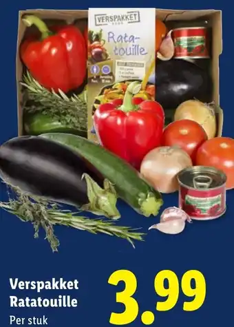 Lidl Verspakket Ratatouille aanbieding