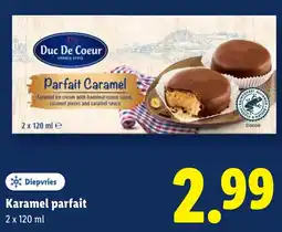 Lidl Karamel parfait aanbieding