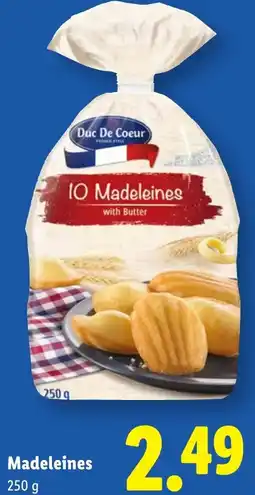 Lidl Madeleines aanbieding