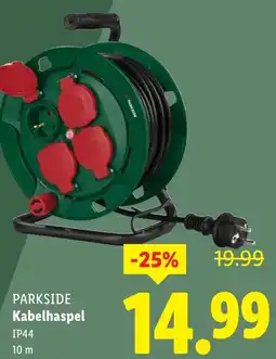 Lidl Parkside Kabelhaspel aanbieding