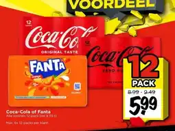 Vomar Voordeelmarkt Coca-Cola of Fanta aanbieding
