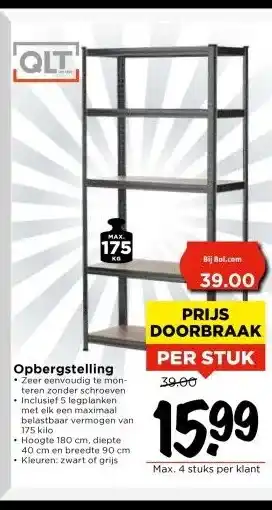 Vomar Voordeelmarkt Opbergstelling aanbieding
