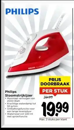 Vomar Voordeelmarkt Philips Stoomstrijkijzer aanbieding