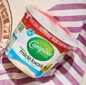 Albert Heijn Campina magere milde kwark naturel aanbieding