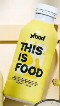 Albert Heijn Yfood this is food drinkmaaltijd happy banana aanbieding