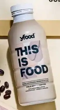Albert Heijn Yfood this is food cold brew coffee aanbieding