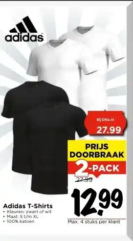 Vomar Voordeelmarkt Adidas T-Shirts aanbieding