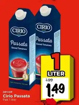 Vomar Voordeelmarkt Cirio Passata aanbieding