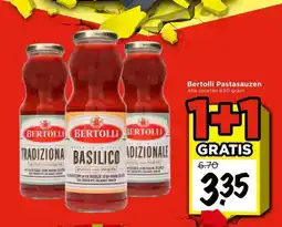 Vomar Voordeelmarkt Bertolli Pastasauzen aanbieding
