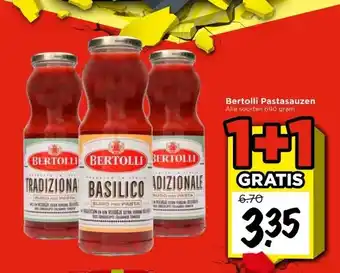 Vomar Voordeelmarkt Bertolli Pastasauzen aanbieding