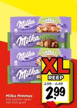 Vomar Voordeelmarkt Milka Mmmax aanbieding