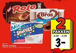 Vomar Voordeelmarkt Nestlé Toetjes aanbieding