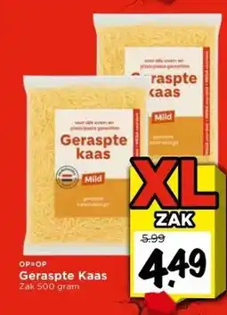 Vomar Voordeelmarkt Geraspte Kaas aanbieding