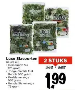Vomar Voordeelmarkt Luxe Slasoorten aanbieding
