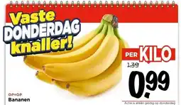 Vomar Voordeelmarkt Bananen aanbieding