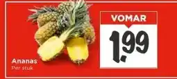 Vomar Voordeelmarkt Ananas aanbieding