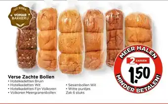 Vomar Voordeelmarkt Verse Zachte Bollen aanbieding