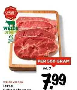 Vomar Voordeelmarkt WEIDE VELDEN lerse Sukadelappen aanbieding