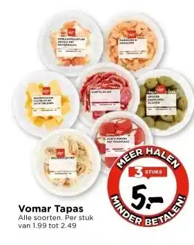 Vomar Voordeelmarkt Vomar Tapas aanbieding