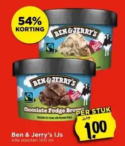 Vomar Voordeelmarkt Ben & Jerry's IJs aanbieding