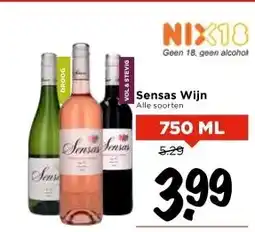 Vomar Voordeelmarkt Sensas Wijn aanbieding