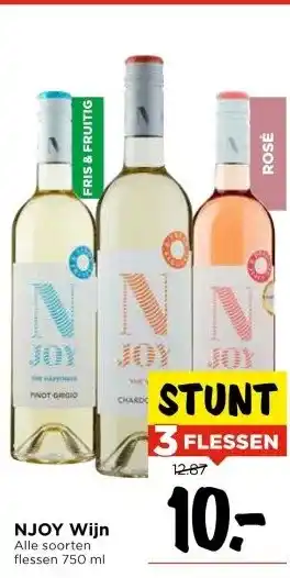 Vomar Voordeelmarkt NJOY Wijn aanbieding