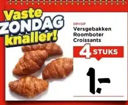 Vomar Voordeelmarkt Versgebakken Roomboter Croissants aanbieding