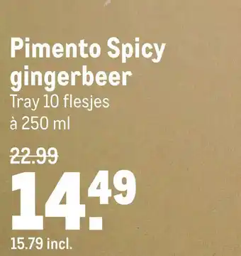 Makro Pimento Spicy gingerbeer aanbieding