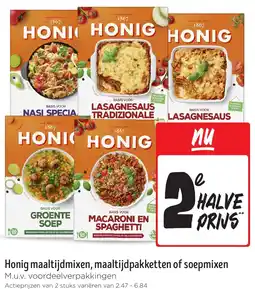 Jumbo Honig maaltijdmixen, maaltijdpakketten of soepmixen aanbieding