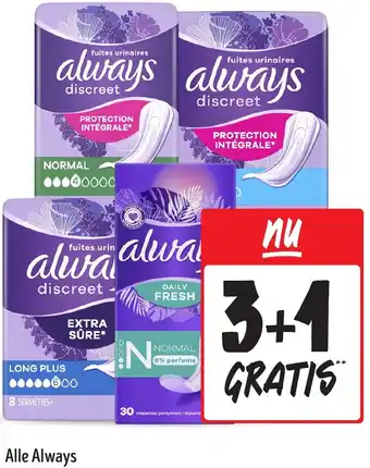 Jumbo Alle Always aanbieding