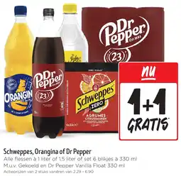 Jumbo Schweppes, Orangina of Dr Pepper aanbieding