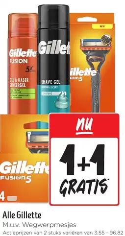 Jumbo Alle Gillette aanbieding