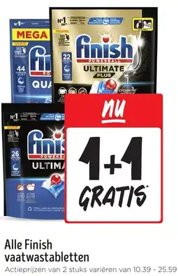 Jumbo Alle Finish vaatwastabletten aanbieding