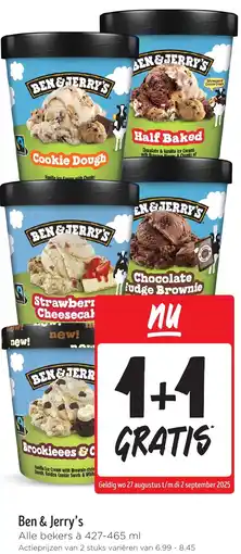 Jumbo Ben & Jerry's aanbieding