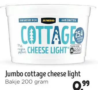 Jumbo Jumbo cottage cheese light aanbieding