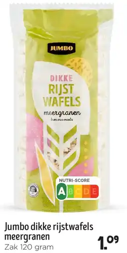 Jumbo Jumbo dikke rijstwafels meergranen aanbieding