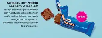 Albert Heijn BAREBELLS SOFT PROTEIN BAR SALTY CHOCOLATE aanbieding