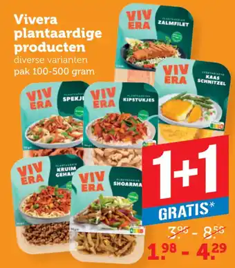 Coop Vivera plantaardige producten aanbieding