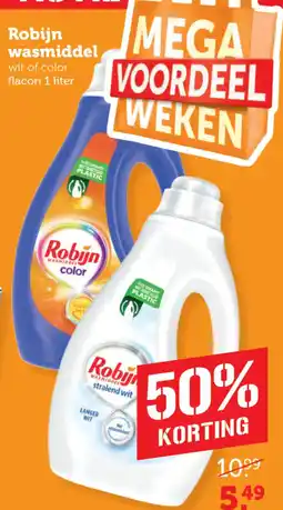 Coop Robijn wasmiddel aanbieding