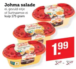 Coop Johma salade aanbieding