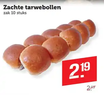 Coop Zachte tarwebollen aanbieding