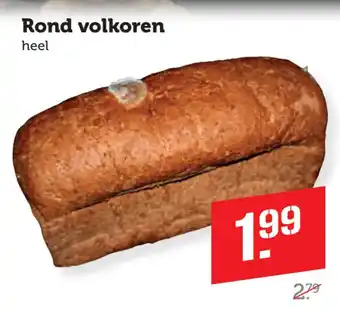 Coop Rond volkoren aanbieding