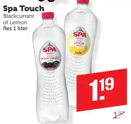 Coop Spa Touch Blackcurrant of Lemon aanbieding