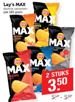 Coop Lay's MAX aanbieding