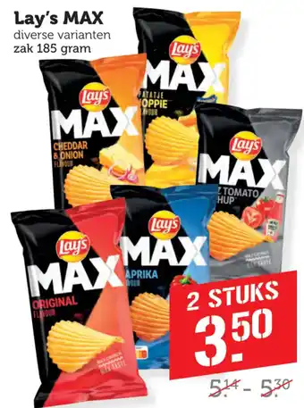 Coop Lay's MAX aanbieding