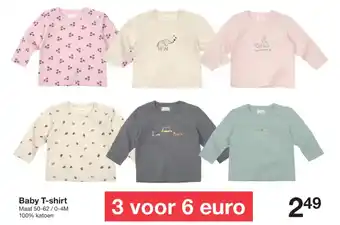 Zeeman Baby T-shirt aanbieding