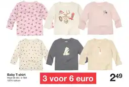 Zeeman Baby T-shirt aanbieding